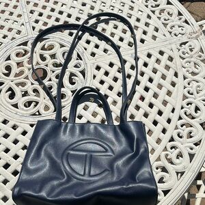 Telfar Navy Medium Tote